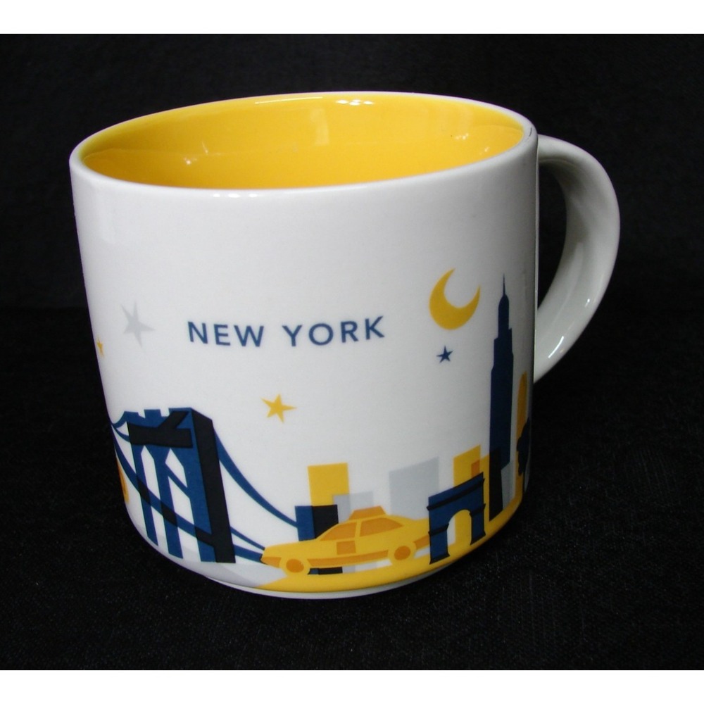 Starbucks You Are Here Series New York Coffee Mug Cup 14 OZ
